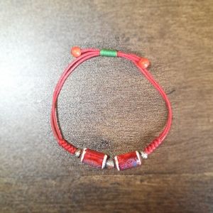 SOLD Red Chinese bracelet